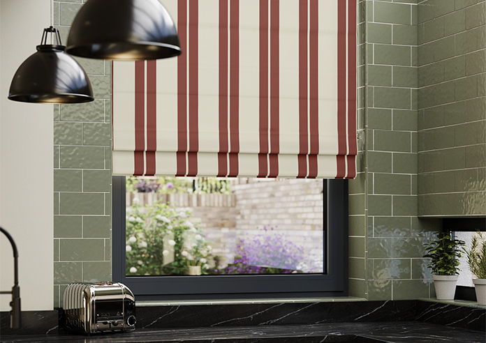 The British Stripe Co. Edward, Highlands No.2 - Twist&Fit Roman Blind - Image 5